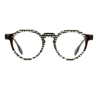 Nouvelle Arrivée Monture de Lunettes Unisexe Tendance avec Logo Personnalisé, Design Carré à Monture Complète, Légère et Confortable en Acétate Laminé