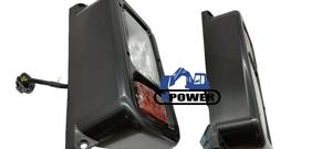 Nueva Lámpara Delantera de Calidad XPower 2534-1167 2534-1168 (Negro/Plateado) para Excavadora de Orugas, Repuestos - Product Image 4