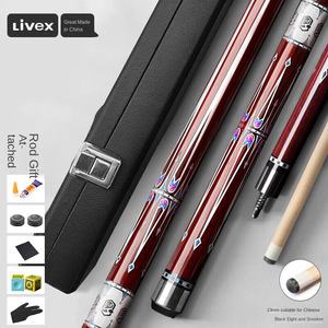 Taco <span class=keywords><strong>de</strong></span> Snooker Desmontable con Punta Grande para <span class=keywords><strong>Billar</strong></span> <span class=keywords><strong>Americano</strong></span>, Taco <span class=keywords><strong>de</strong></span> Pool <span class=keywords><strong>de</strong></span> Arce en Stock con Estuche para Club <span class=keywords><strong>de</strong></span> <span class=keywords><strong>Billar</strong></span> - Product Image 3