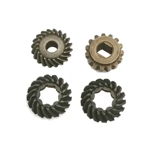 High Performance Powder Metallurgy Tubular Motor Adjusting Gear Copper Iron Material Pinion Spur Gear