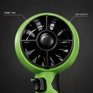 Souffleur et Aspirateur de Feuilles Sans Fil 2-en-1 21V Sans Balais 480W 3 Vitesses 35000 tr/min avec Batterie et Chargeur pour Jardin, Neige et Poussière - Product Image 3