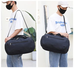 กระเป๋าออกกำลังกาย/เดินทางแบบพับได้ หลายสี ขนาดใหญ่ จุของได้เยอะ มีซิป สำหรับทุกเพศ  ขายตรงจากโรงงาน ออกแบบแฟชั่น - Product Image 5
