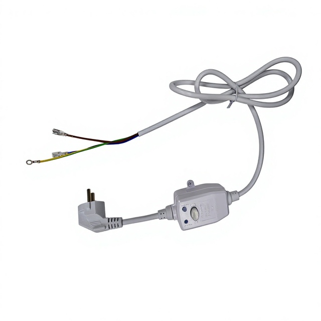Leakage Protector Power Cord PVC Insulated 220V AC 10A Safety Cable for Water Heaters