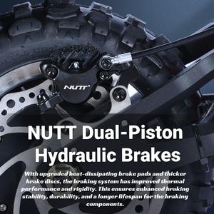 2026 New E Scooter High Power 100km/h <b>72V</b> <b>Battery</b> NUTT Dual-Piston Hydraulic Brakes EXA Adjustable Damping Hydraulic Suspension - Product Image 3