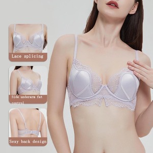 <span class=keywords><strong>Reggiseno</strong></span> minimizzatore YIYI in pizzo francese patchwork, anti-cedimento, morbido con <span class=keywords><strong>ferretto</strong></span>, push-up, sollevante, ultra-sottile, lingerie estiva da donna - Product Image 1