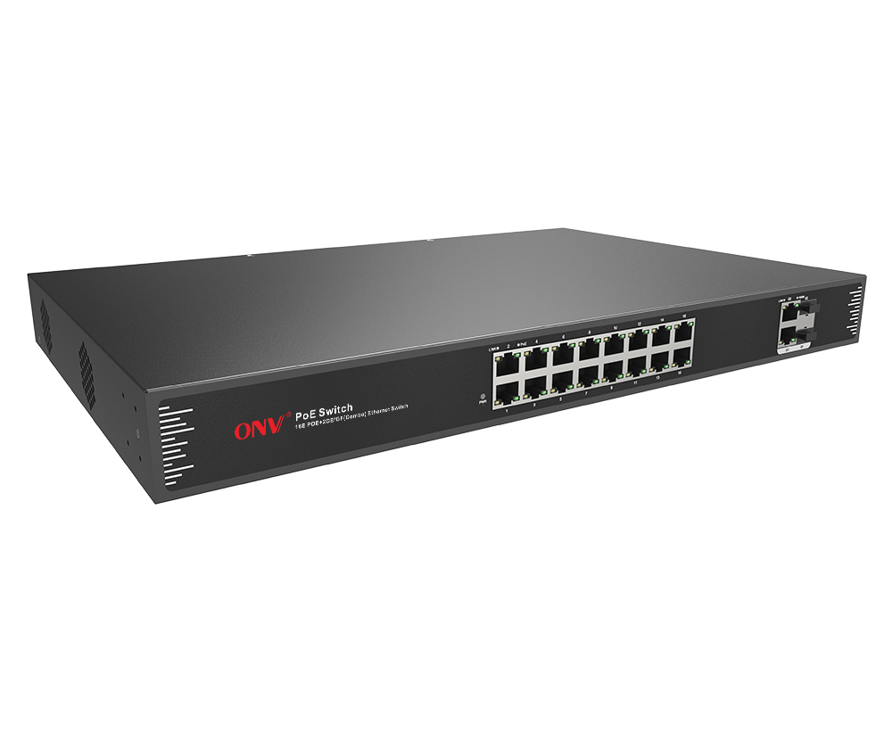 High Power 18 Port PoE Switch Gigabit SFP Uplink PoE Ethernet Switch For IP Security Camera WiFi Access Point POE31016PFA · image 3