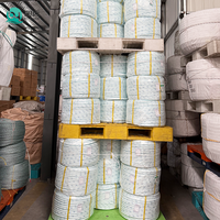 Cordon en polyester en rouleau, 8/12 brins, pour amarrage marin, haute résistance, en Dacron, pour levage industriel