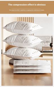Ispessita borsa <span class=keywords><strong>per</strong></span> la conservazione <span class=keywords><strong>sottovuoto</strong></span> <span class=keywords><strong>per</strong></span> <span class=keywords><strong>vestiti</strong></span> <span class=keywords><strong>per</strong></span> la casa trapunta a compressione <span class=keywords><strong>pompa</strong></span> elettrica <span class=keywords><strong>per</strong></span> il viaggio in movimento lettura letto riposo cuscini - Product Image 4