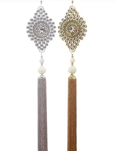 Модный дизайн OEM, декоративная Длинная веревка с кисточками для украшения
