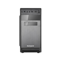 Boîtier pour ordinateur gamer en aluminium, modèle pas cher, pour carte mère ATX, châssis pour pc