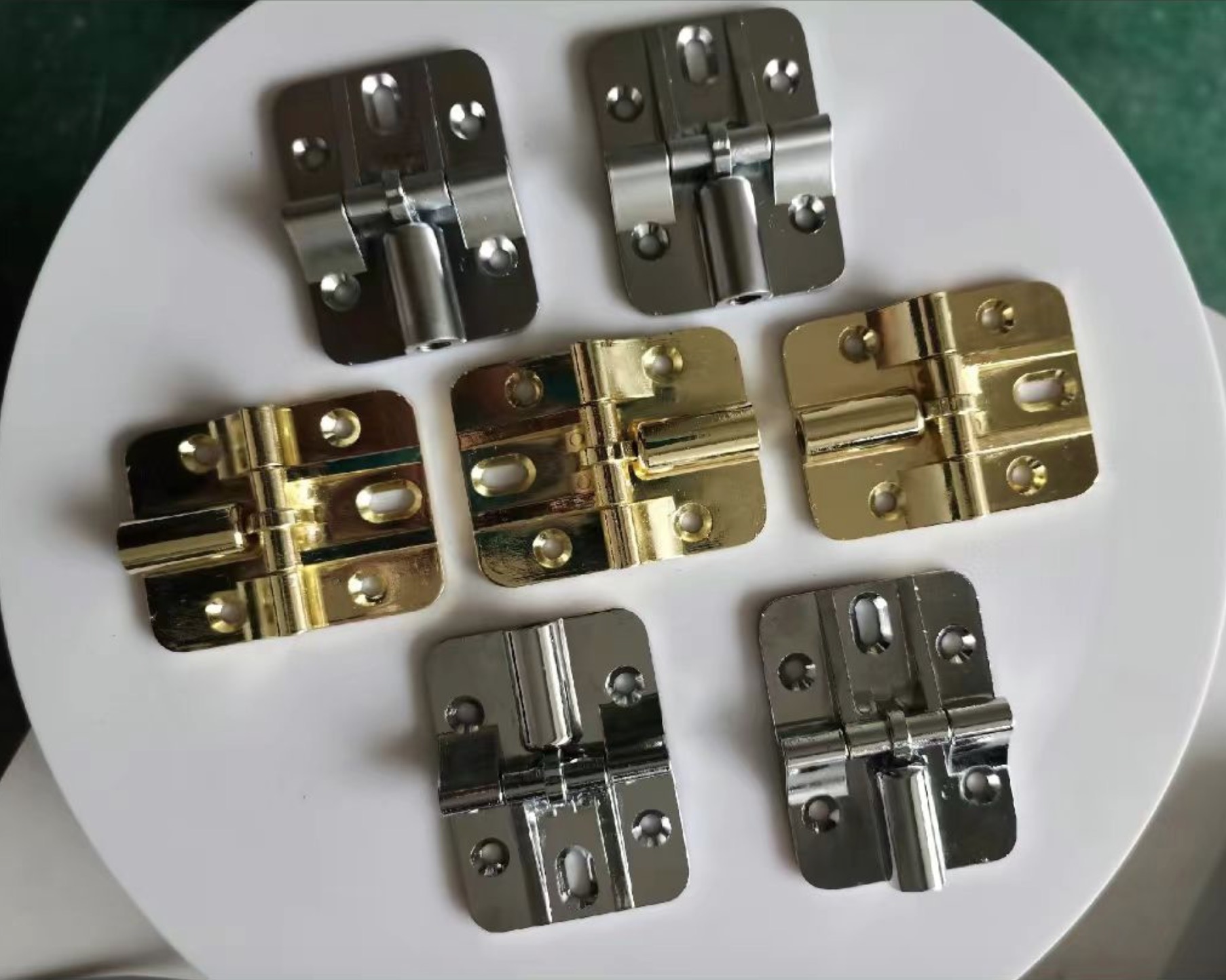 Chrome & Gold & black & silver