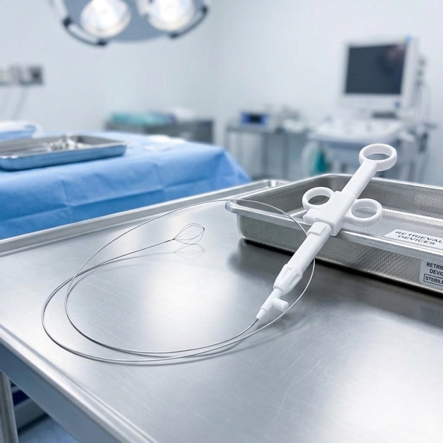 Gastroenterology Biliary Stone Retrieval Basket Dormia Spiral Nitinol Stone Capture Basket for ERCP Surgery