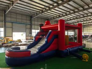 Combo gonflable Spider Hero avec toboggan et trampoline, trampoline de location robuste pour les événements - Product Image 4