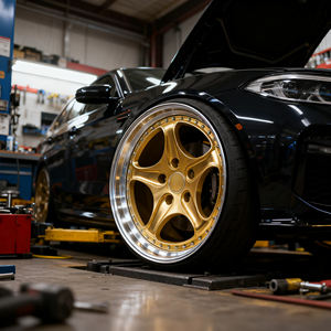 Llanta de rueda forjada personalizable de 2 piezas, diseño rotiforme para 911 para Material de aleación Porsche después del ajuste de la rueda del mercado - Product Image 1