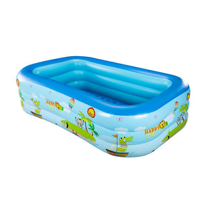 Piscina Inflable de PVC Plegable para Adultos y Niños, para Uso Familiar en Verano, Interior y Exterior, para Jardín y Juegos Acuáticos - Product Image 1