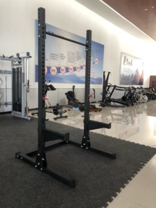 Gmfitness Gm-q1014 Half Rack Attrezzatura da Palestra Resistente per Squat e Allenamento di Potenza con Barra per Trazioni per Centri <span class=keywords><strong>Fitness</strong></span> - Product Image 4