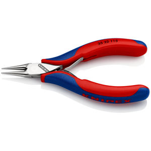 KNIPEX 35 32 115 SB Special electronics <b>pliers</b> with multi-component handles 115 mm - Product Image 2