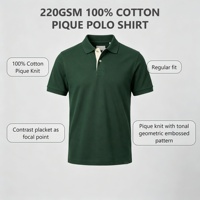 Polo 220 g/m² Heritage-Modern 100 % coton piqué avec logo personnalisé