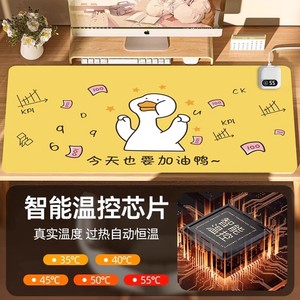 Heated <b>mouse</b> pad, heated office computer desktop <b>mat</b>, warm for students writing, hand warmer, extra large desk warmer. - Product Image 1