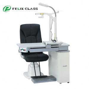 Mesa de Optometría Combinada FELIX OPTICAL CP-180A 2024 con Elevador de Silla para Instrumentos Ópticos de Refracción, Unidad de Vidrio Óptico - Product Image 4