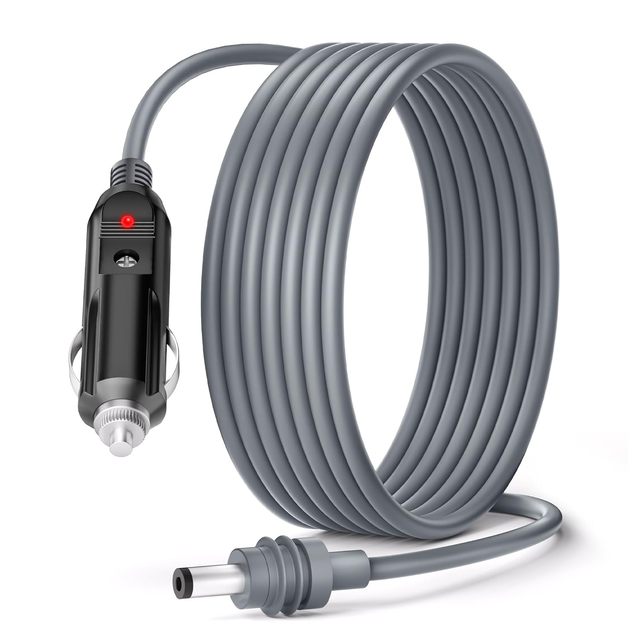 Starlink Mini Cable Car Adapter 12V Car Charger Starlink Mini Accessories Power Supply Cable with Cigarette Lighter 9.8FT/3M