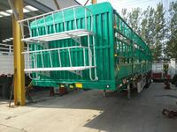 Remorque de camion de clôture HYS 3 essieux 60T piquet clôture cargaison semi-remorque personnaliser semi-remorque