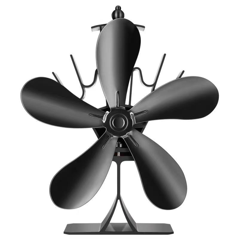 Домашняя версия горячего вентилятор fireplace2-5 лезвия, эко-вентилятор неавтоматический, эффективно нагревает окружающую среду.