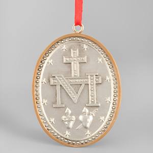 Productos en stock 4.5cmH Nuestra Señora Milagros Colgante Estatuas religiosas católicas Resina Cristiana Santa María Virgen Medalla Modelo - Product Image 3