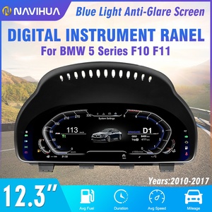 หน้าปัดดิจิตอล Navihua ขนาด 12.3 นิ้ว จอ LCD แผงหน้าปัดอเนกประสงค์ สำหรับ BMW 5 F10 F11 F19 - Product Image 3