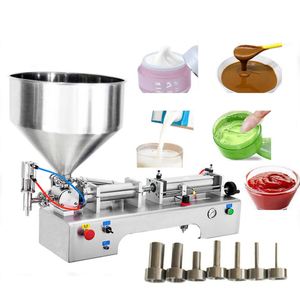 Semi Automatic Small Piston Beverage Honey Shampoo Cosmetic Plastic Water Bottle Liquid Paste Packing and Filling <b>Machine</b> - Product Image 3
