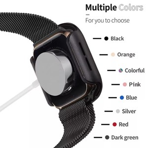 Étui pare-chocs en métal en <span class=keywords><strong>aluminium</strong></span> de luxe pour <span class=keywords><strong>Apple</strong></span> <span class=keywords><strong>Watch</strong></span> 40mm <span class=keywords><strong>44mm</strong></span> 42mm 38mm housse de protection en alliage TPU pour IWatch <span class=keywords><strong>Series</strong></span> SE 6 5 <span class=keywords><strong>4</strong></span> 3 - Product Image 5