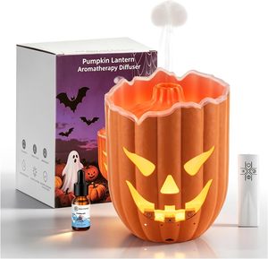 Diffuseur d'arômes Jellyfish Smoke Ring avec lumière ambiante colorée, mini humidificateur pour la maison - Product Image 1