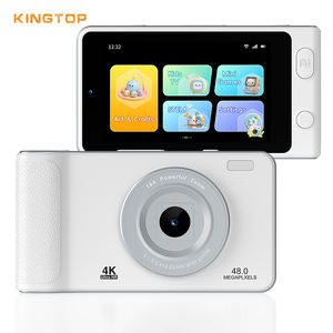 NUEVA Cámara de Aprendizaje Digital con IA para Niños de 4 Pulgadas, Personalizable, con Grabación de Video 4K, Lente Dual, para Niños y Niñas - Product Image 1