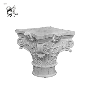 Columna romana de piedra de construcción para decoración del hogar <span class=keywords><strong>Capital</strong></span> Pilar de mármol <span class=keywords><strong>Capital</strong></span> - Product Image 4