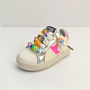 Zapatillas Deportivas Personalizadas de Alta Calidad para Niños al por Mayor, Zapatos Casuales de Moda para Niñas, Zapatos Deportivos de Cuero para Niñas - Product Image 2