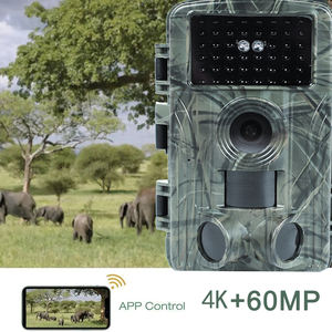 Caméra de chasse extérieure étanche 4K 60MP à vision nocturne infrarouge longue portée pour l'<span class=keywords><strong>observation</strong></span> des <span class=keywords><strong>animaux</strong></span> - Product Image 6