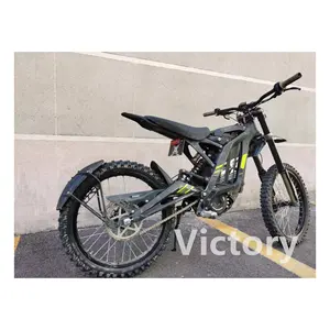 Sur Ron Light Bee X Bicicleta Electric Full Suspension Electric Dirt Bike Middrive Ebike 60V 6000W Powerful Off-road 40AH