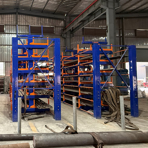 Estantería Cantilever de Chapa Metálica de Alta Capacidad, Estante Resistente para Almacenamiento de Tuberías en Fábrica, Alta Densidad y Ahorro de Espacio - Product Image 5