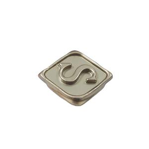 Tirador Cuadrado en Forma de S de Aleación de Zinc, Niquelado, Minimalista, para Cajones y Muebles - Product Image 5