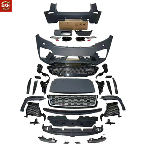 Kit carrosserie de haute qualité pour pare-chocs avant et arrière pour Land <span class=keywords><strong>Rover</strong></span> <span class=keywords><strong>Range</strong></span> <span class=keywords><strong>Rover</strong></span> <span class=keywords><strong>Velar</strong></span> L560 2018-2023, style <span class=keywords><strong>SVR</strong></span> - Product Image 1