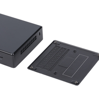 Boîtier de routeur NAS Mini ITX en aluminium personnalisé OEM ODM 1U Rackmount avec plaque frontale de 19 pouces pour le stockage en réseau et les systèmes de bureau