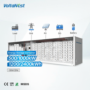 Voltanest 500kW 1000kWh 1000kW 2000kWh 1MWh 2MWh Sistema de energía <span class=keywords><strong>solar</strong></span> de iones de litio Batería de contenedor C & I ESS todo en uno - Product Image 1