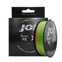 Sensoar JOF Ligne de pêche flottante tressée 100m 4 brins 20-100LB en polyéthylène multifilament pour la pêche à la carpe en rivière 0.17MM-0.5MM