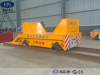 Conception personnalisée en fonction des conditions de travail. Chariot de transfert sur rail à batterie de 15 tonnes, à châssis en V, avec une longue autonomie