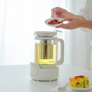 Xách tay 0.8L tự động điện Ấm trà thông minh dày thủy tinh nước nồi hơi ấm đun nước cho trà cà phê với bộ lọc - Product Image 4