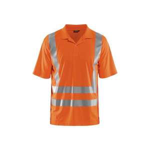 Blaklader-339110115300XS UV เสื้อโปโล Hi-Vis สีส้ม-EAN 7330509501139 HI-VIS Workwear - Product Image 1