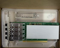 Kartu Jaringan Server Internal Intel E810-XXVDA4 Quad Port 10/25GbE SFP28 PCIe 4.0 X16