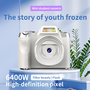 กล้องดิจิตอลความงามขนาดเล็ก Yuniq หน้าจอ 1.54 นิ้ว 64MP พร้อมโหมดป้องกันภาพสั่นไหว สีมาการอง แบตเตอรี่ 400mAh รุ่น LK-011 Mini Digi C - Product Image 6
