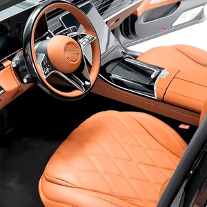 Kit de modification et amélioration de la console centrale, du tableau de bord et des sièges en cuir haut de gamme pour Mercedes Benz W222 (2013-2020) - Product Image 2