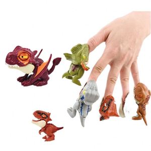 Juguete de dinosaurio mordedor de dedos, educativo para niños, en bolsa ciega, caja sorpresa, animal simulado, juguete de huevo de dinosaurio, llavero - Product Image 1